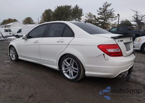 2012 Mercedes-Benz C 300 Sport 4Matic from USA, damaged, VIN WDDGF8BB6CR223787